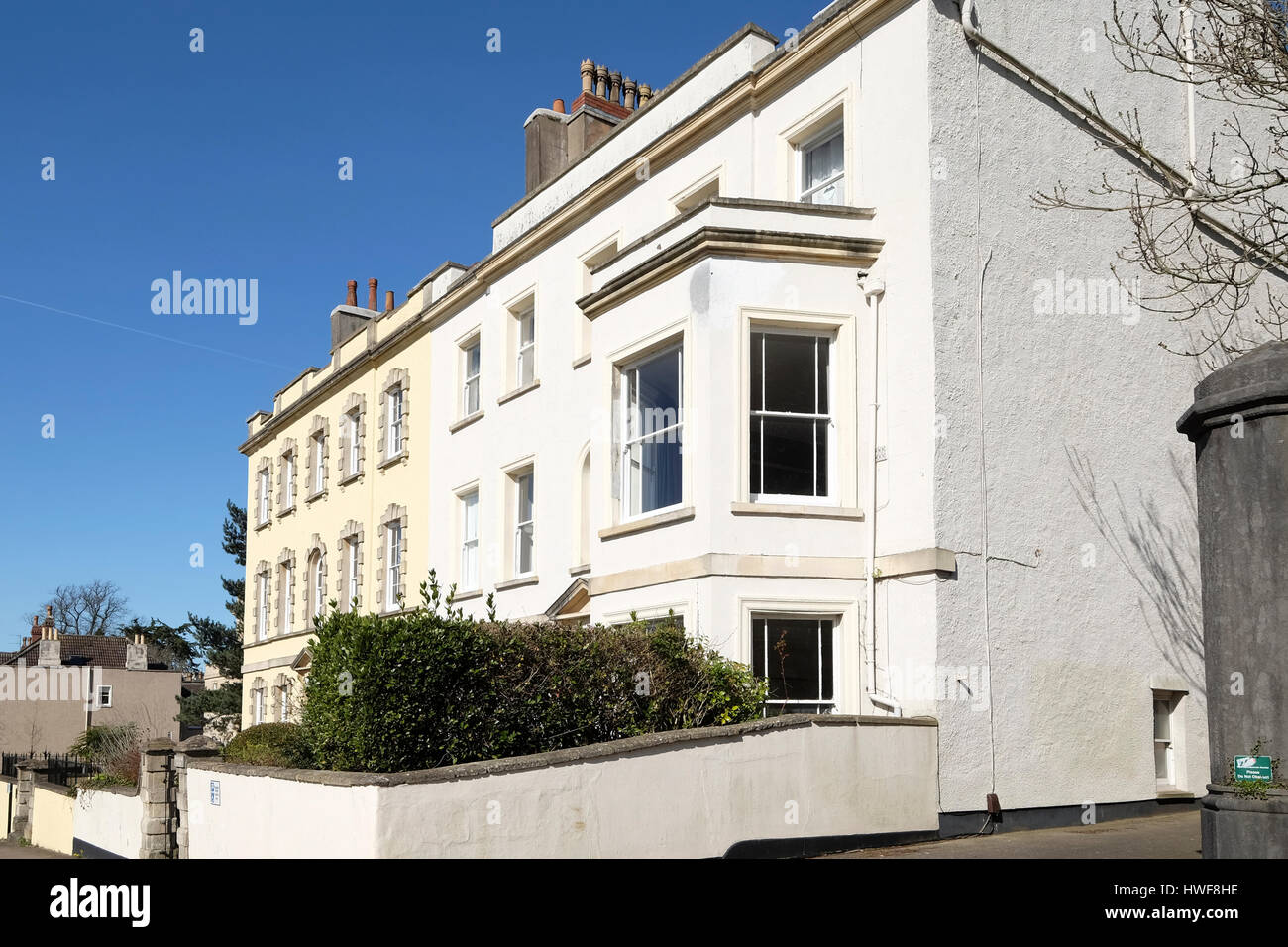 Grande proprietà in Bristol Foto Stock
