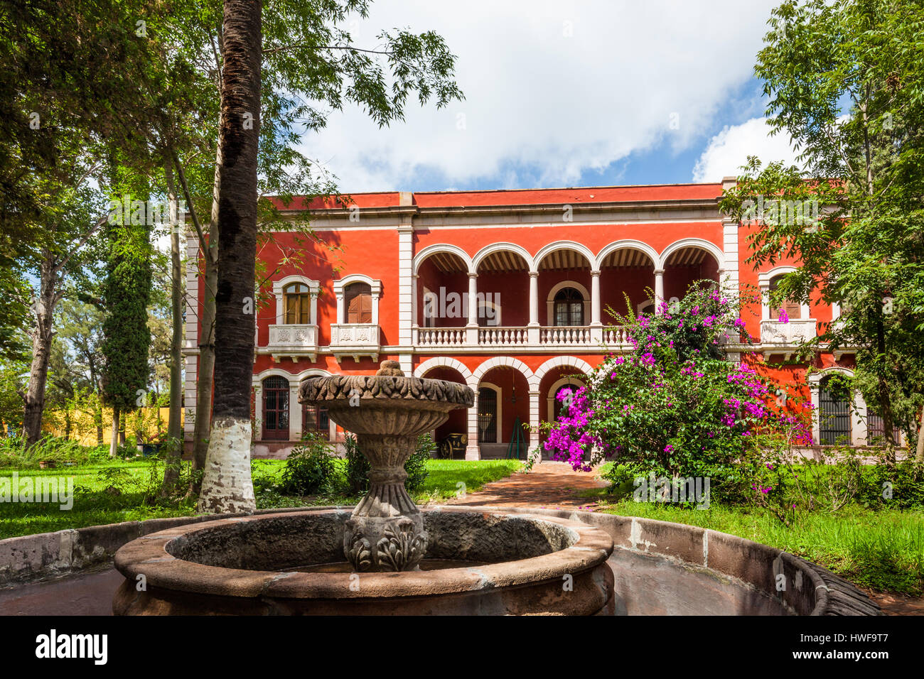 Ex Hacienda Gogorron in San Luis Potosi, Messico. Foto Stock