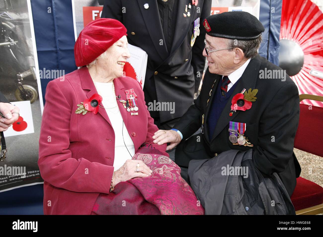 Dame Vera Lynn Foto Stock