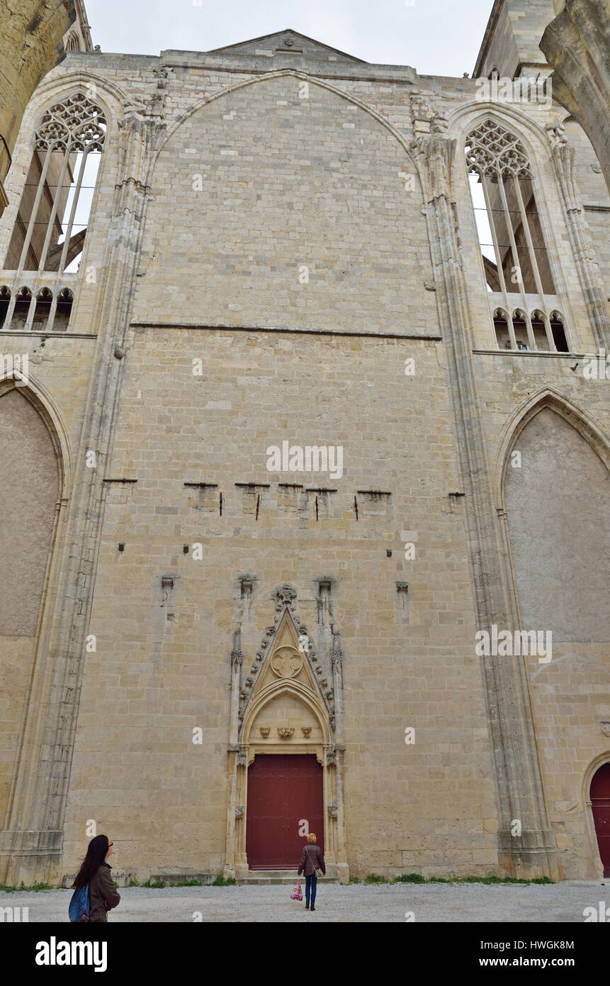 Cattedrale di Narbonne Foto Stock