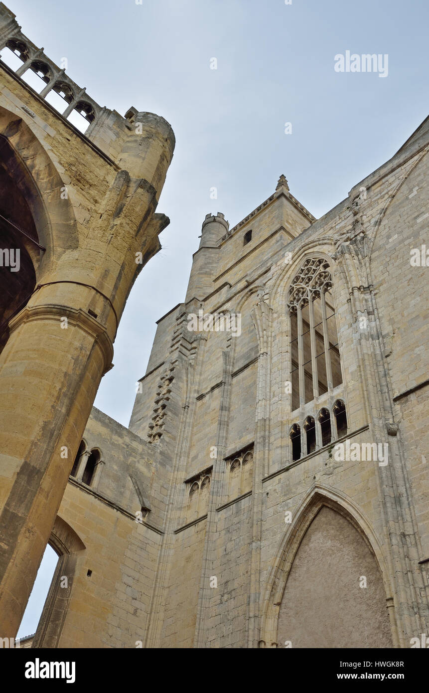 Cattedrale di Narbonne Foto Stock