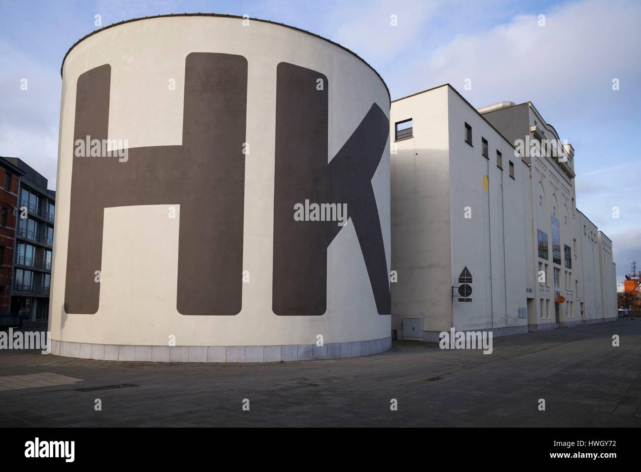 Belgio, Anversa, MHKA, museo di arte contemporanea, esterna Foto Stock