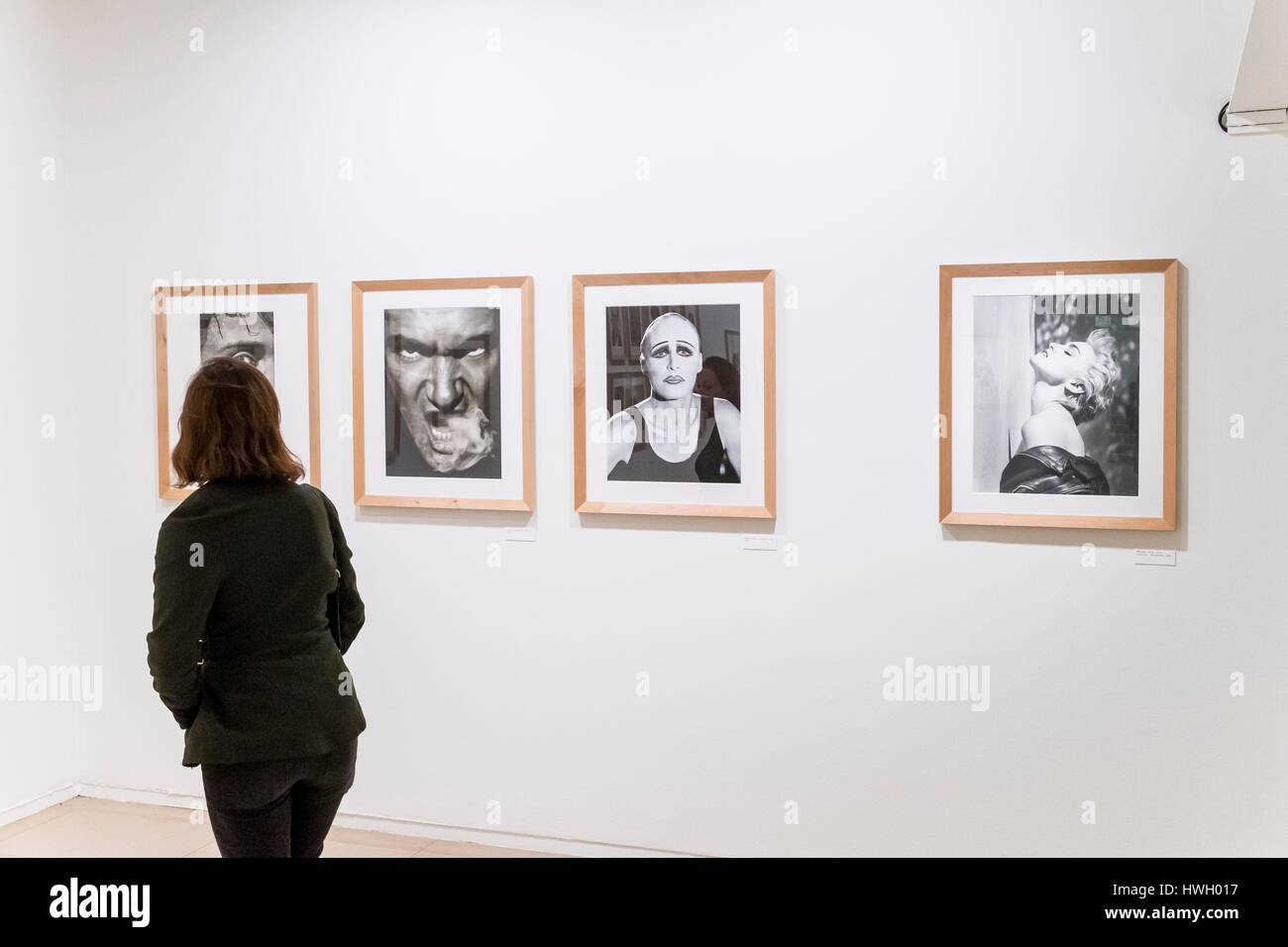Francia, Parigi, Museo Europeo della Fotografia, exhibition Herb Ritts Foto Stock