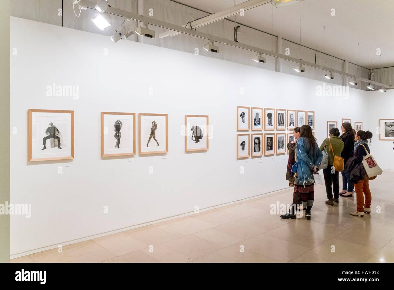 Francia, Parigi, Museo Europeo della Fotografia, exhibition Herb Ritts Foto Stock