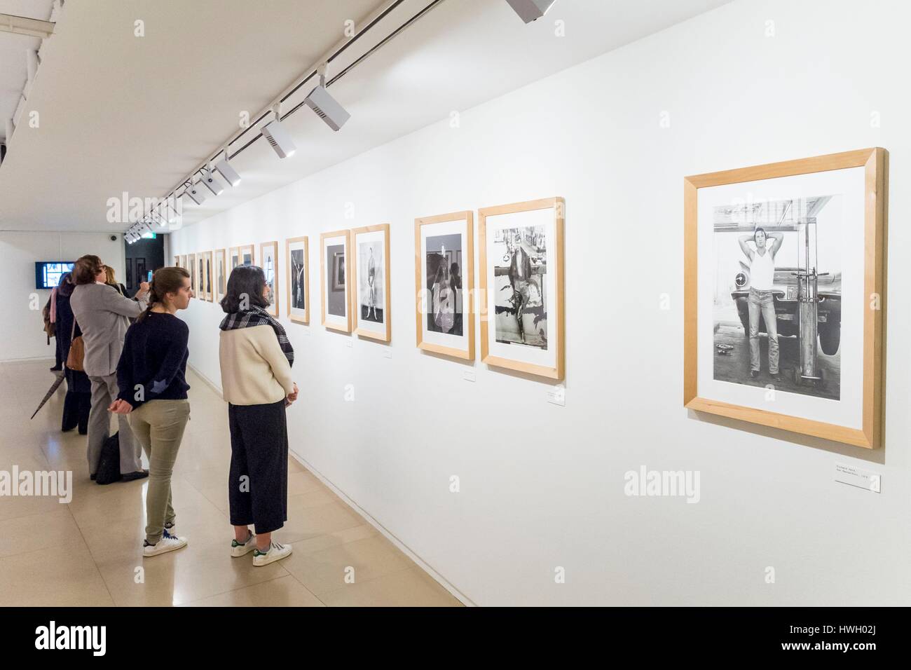 Francia, Parigi, Museo Europeo della Fotografia, exhibition Herb Ritts Foto Stock