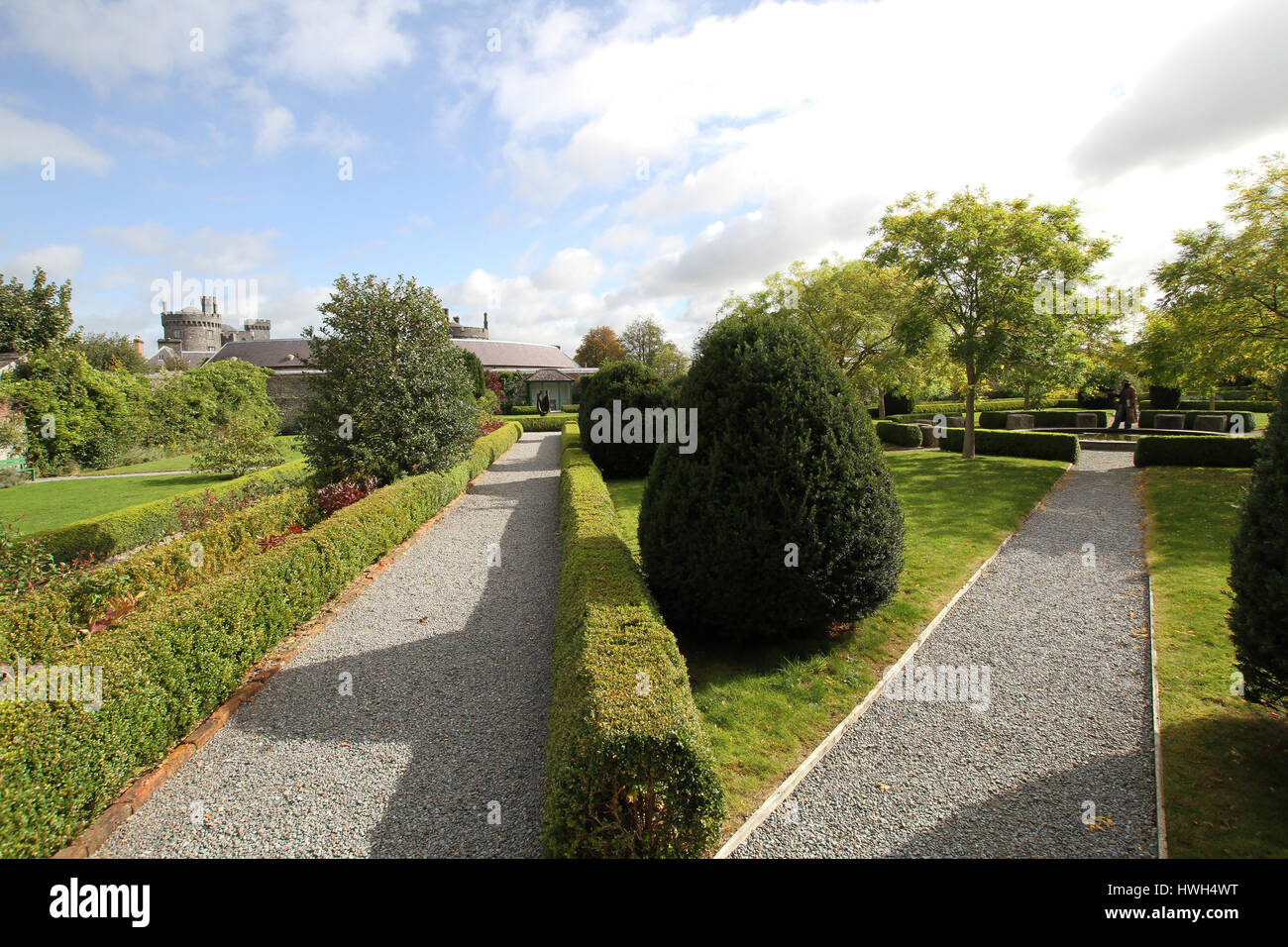 Il Butler House nella città di Kilkenny, nella Contea di Kilkenny, Irlanda. Si tratta di un hotel a quattro stelle e il centro conferenze. Foto Stock