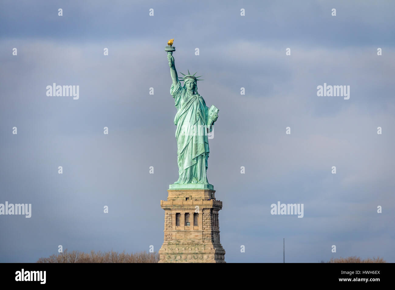 Statua della Libertà - New York, Stati Uniti d'America Foto Stock