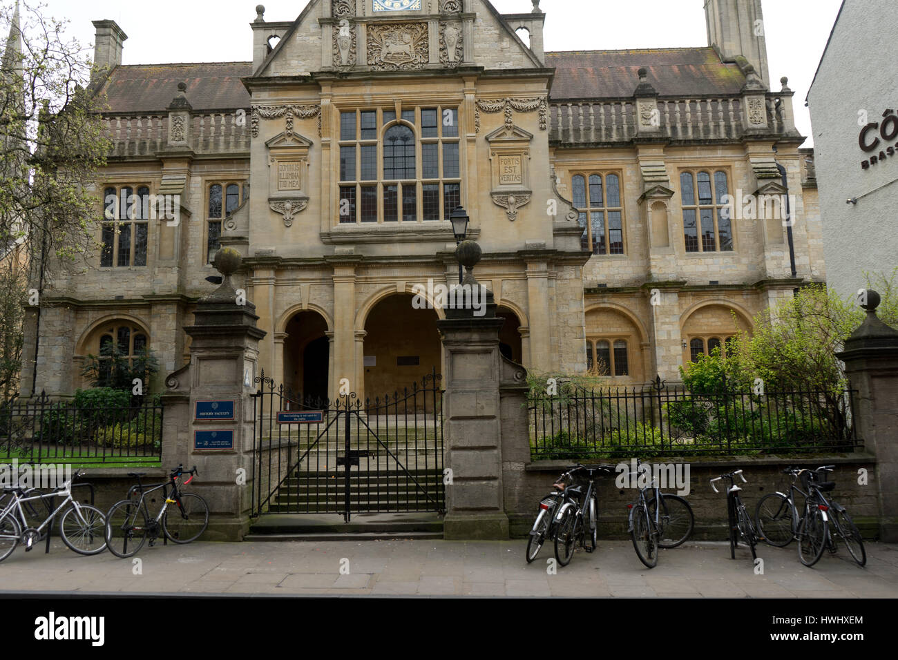 Università di Oxford La storia della Facoltà Foto Stock