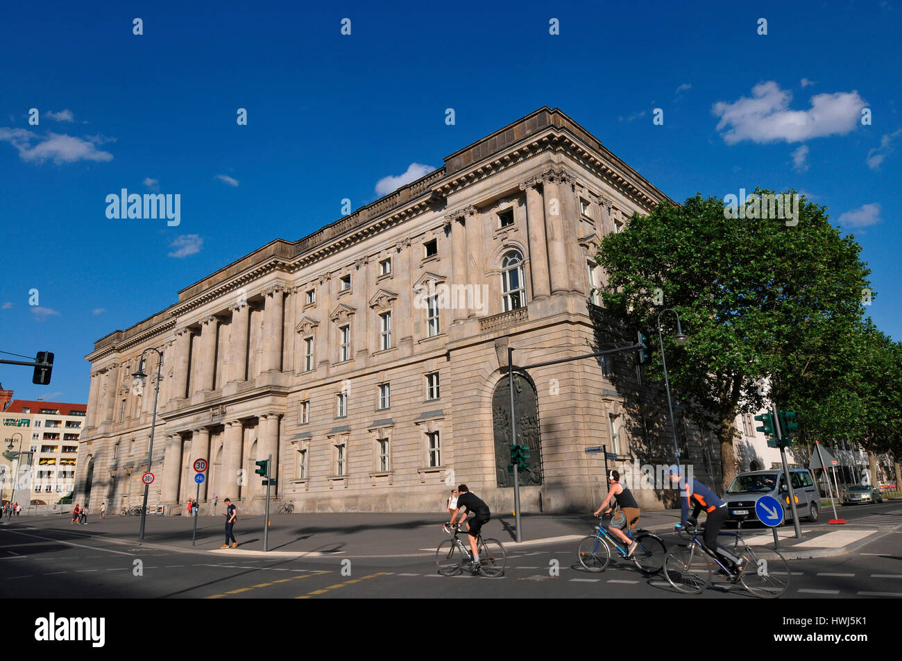 Hochschule fuer Musik, Hanns Eisler, Schlossplatz Mitte di Berlino, Deutschland Foto Stock