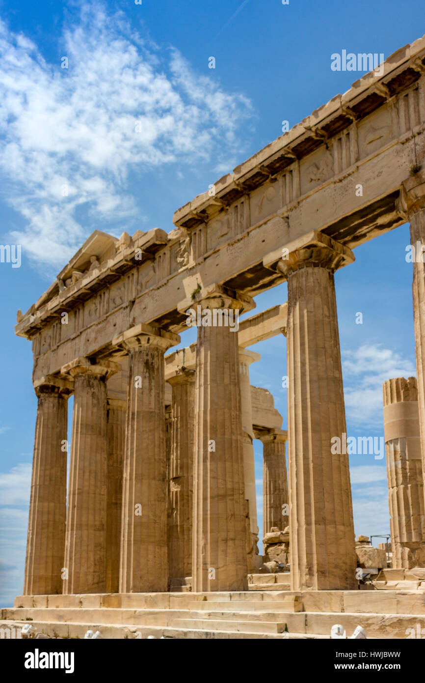 Akropolis Foto Stock