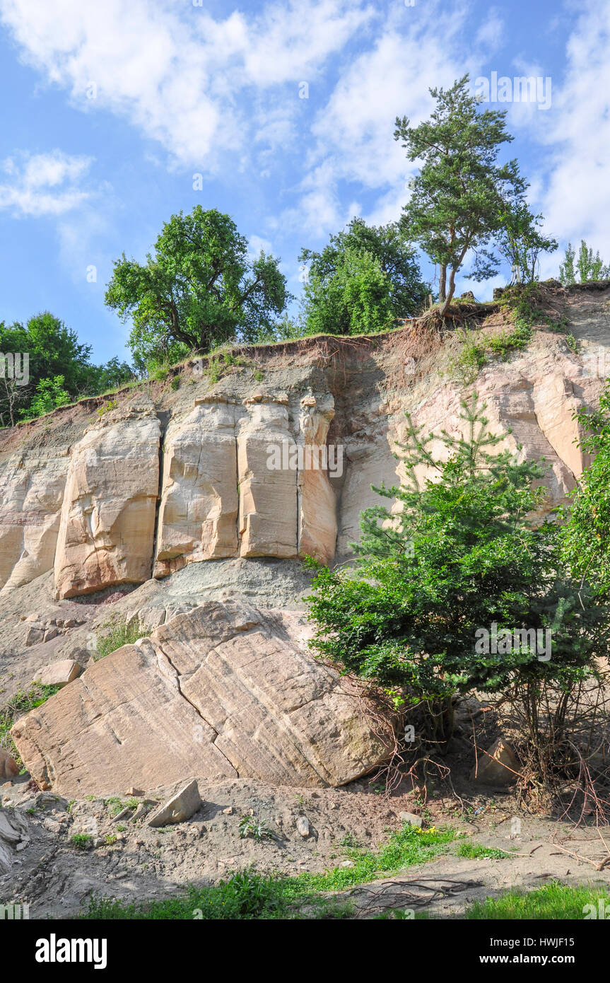 Frana, Urbach, Rem valley, regione di Rems-Murr, Baden-Wuerttemberg, Germania Foto Stock