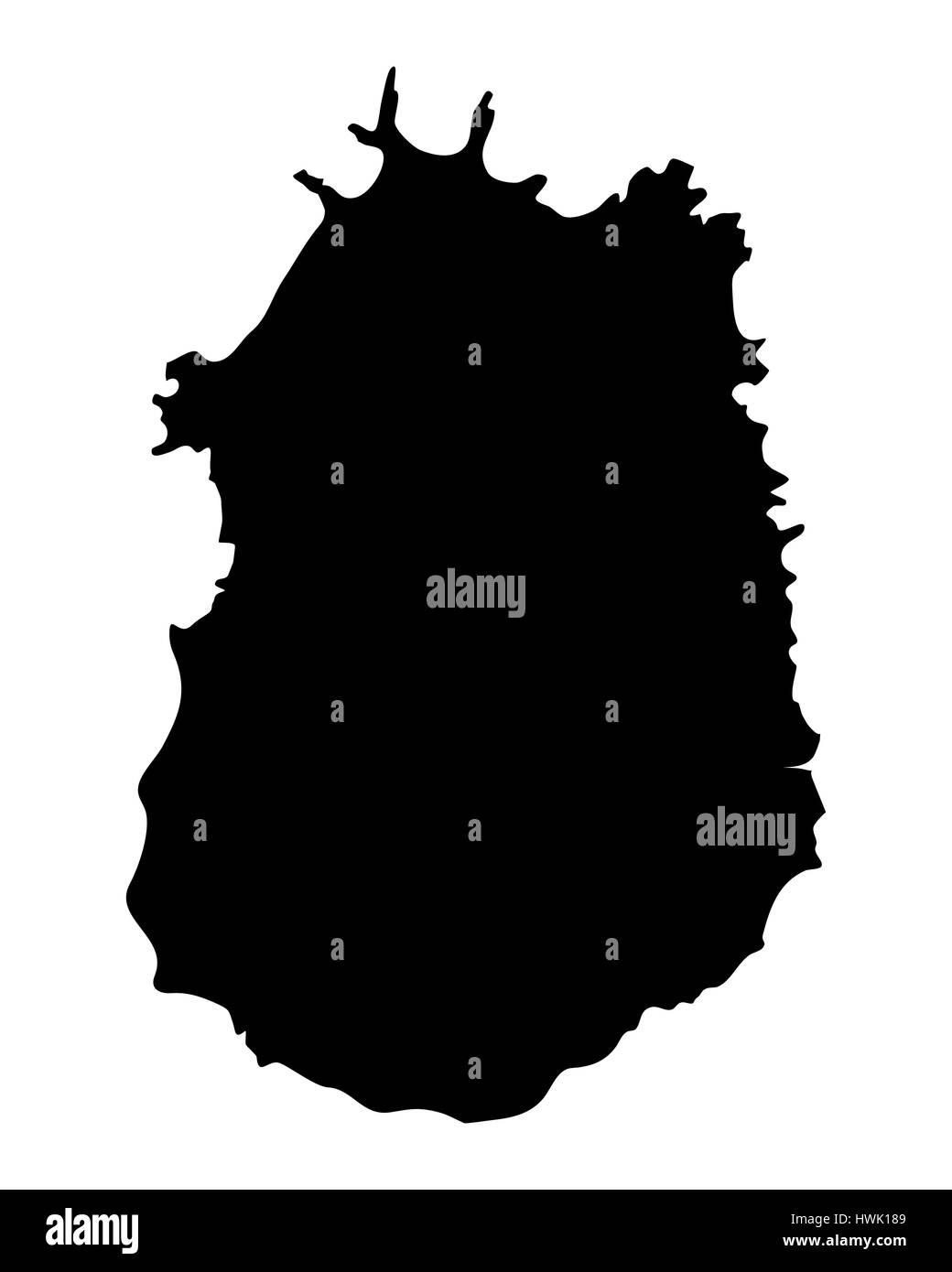 Mappa di Maio Foto Stock