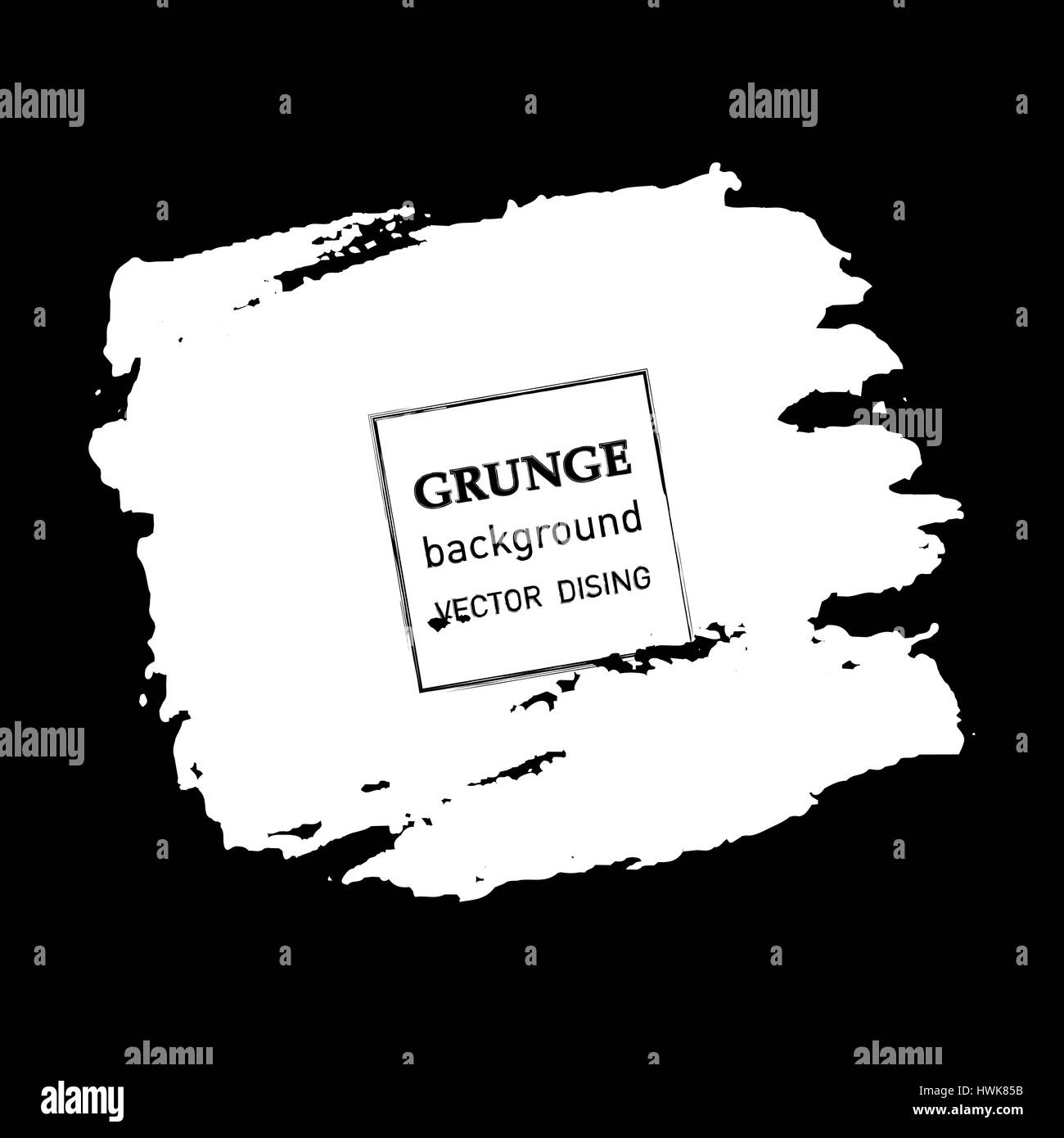 Grunge banner. Abstract template vettoriale. Illustrazione Vettoriale