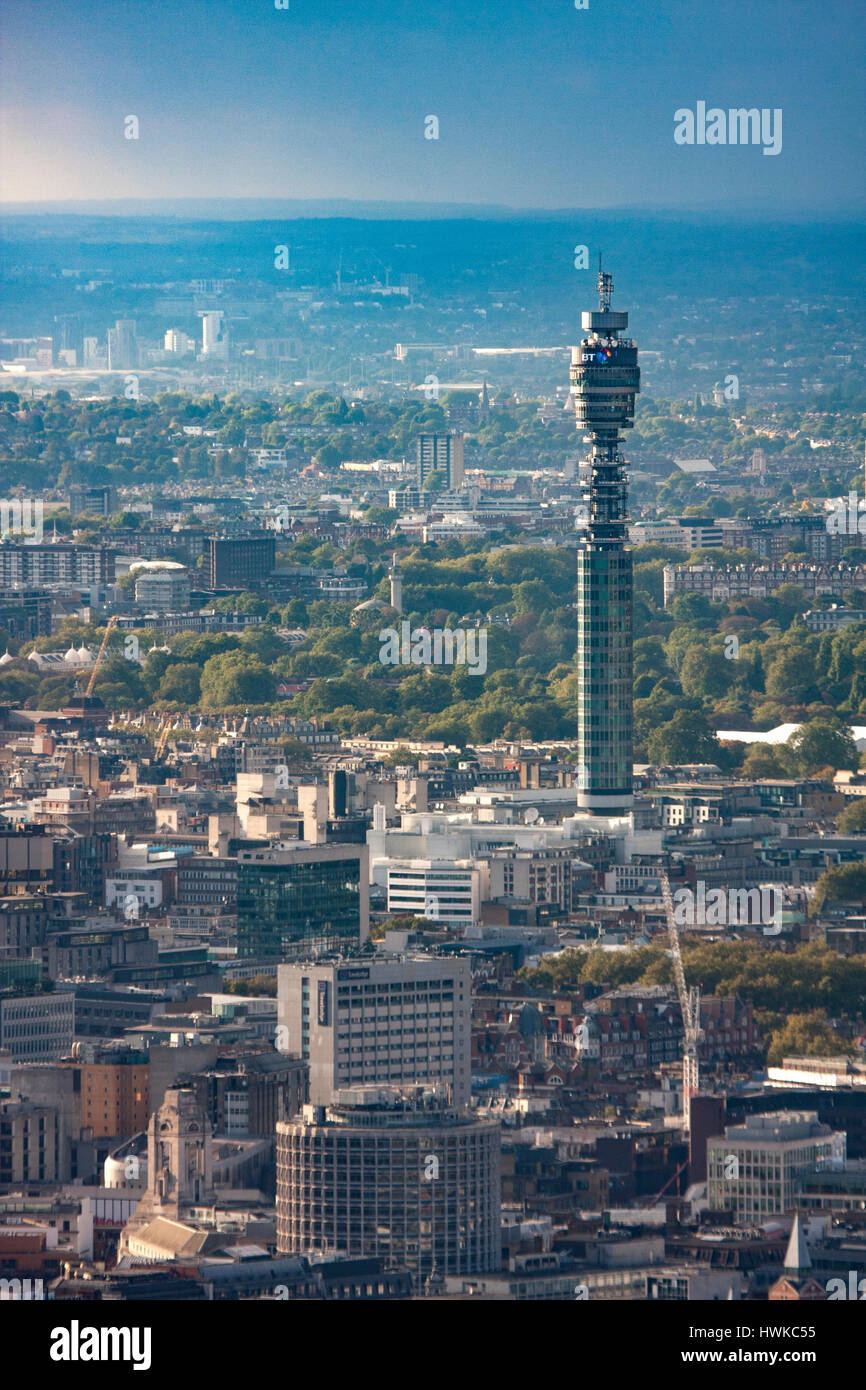 BT Telecom Tower, London, Regno Unito Foto Stock