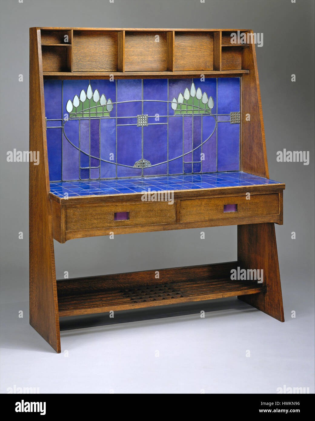 Lavabo - designer - Charles Rennie Mackintosh Foto Stock