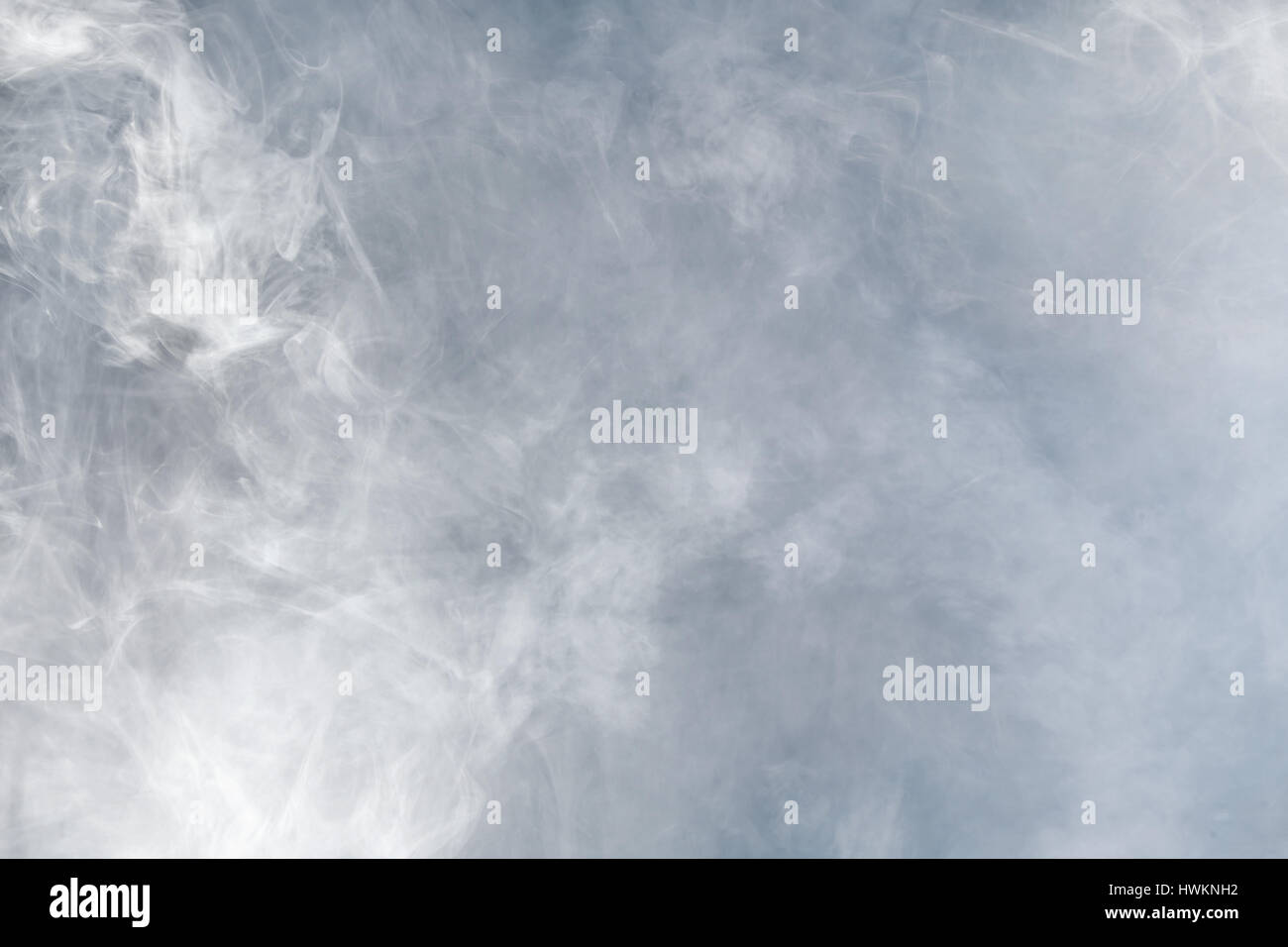 Emissione di fumo bianco. Background e texture Foto Stock