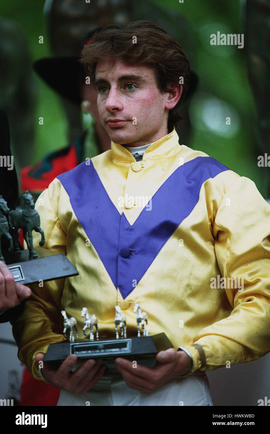 ERIC SAINT-MARTIN JOCKEY 06 Ottobre 1993 Foto Stock