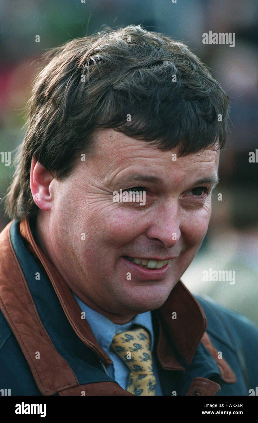 MERRICK Francesco proprietario di cavalli da corsa CO di trasporto 28 Marzo 1994 Foto Stock