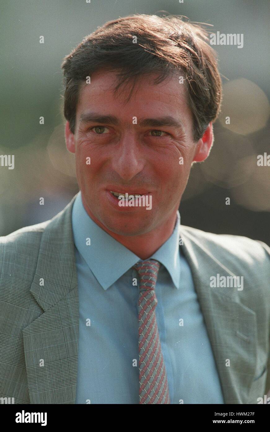 WILLIAM JARVIS corsa di cavalli TRAINER 17 Agosto 1995 Foto Stock