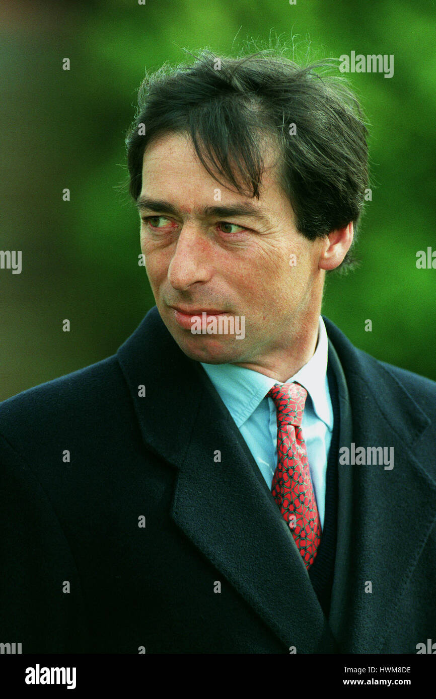 WILLIAM JARVIS corsa di cavalli TRAINER 17 Aprile 1998 Foto Stock