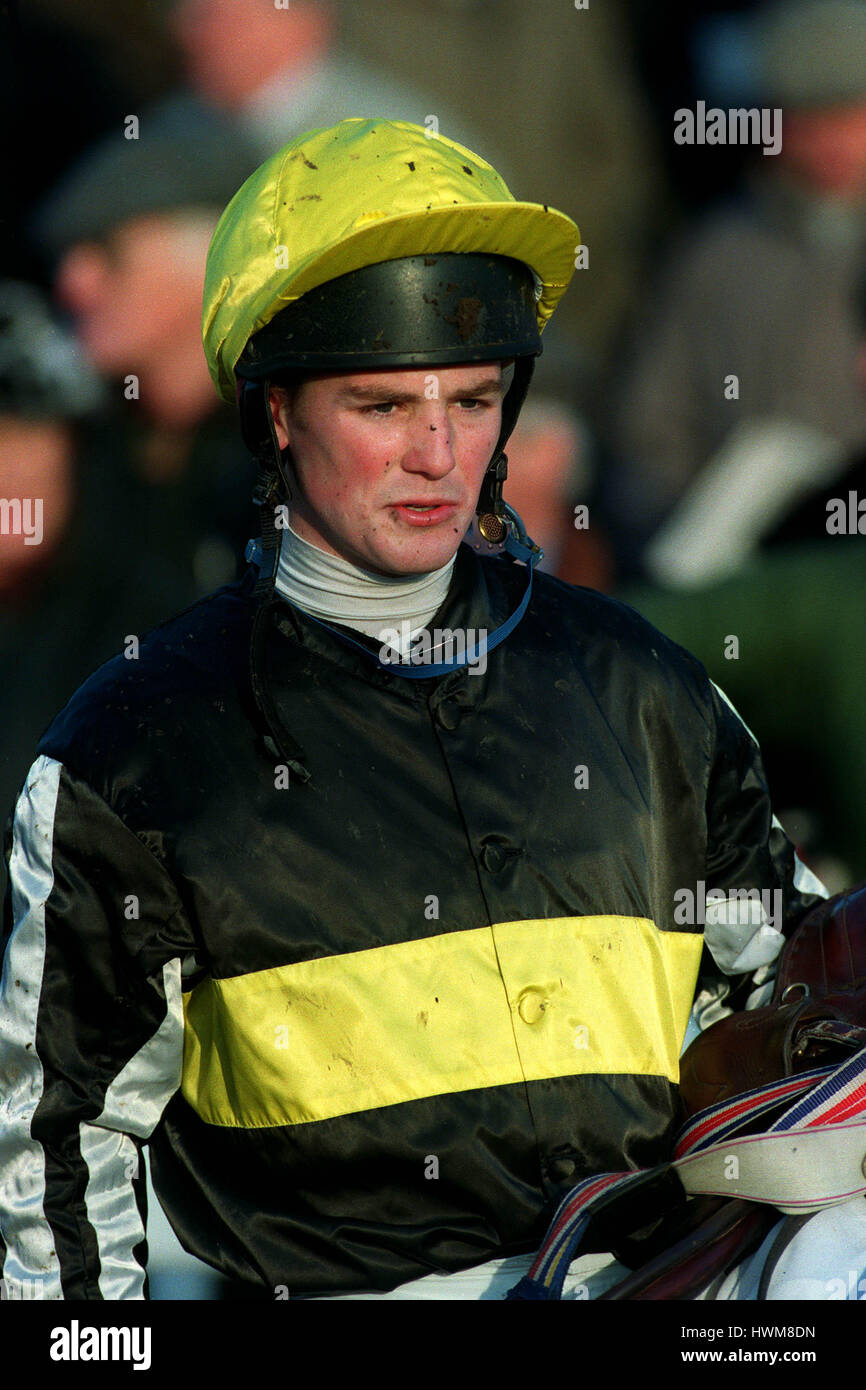 TOM SIDDALL JOCKEY 18 Novembre 1998 Foto Stock