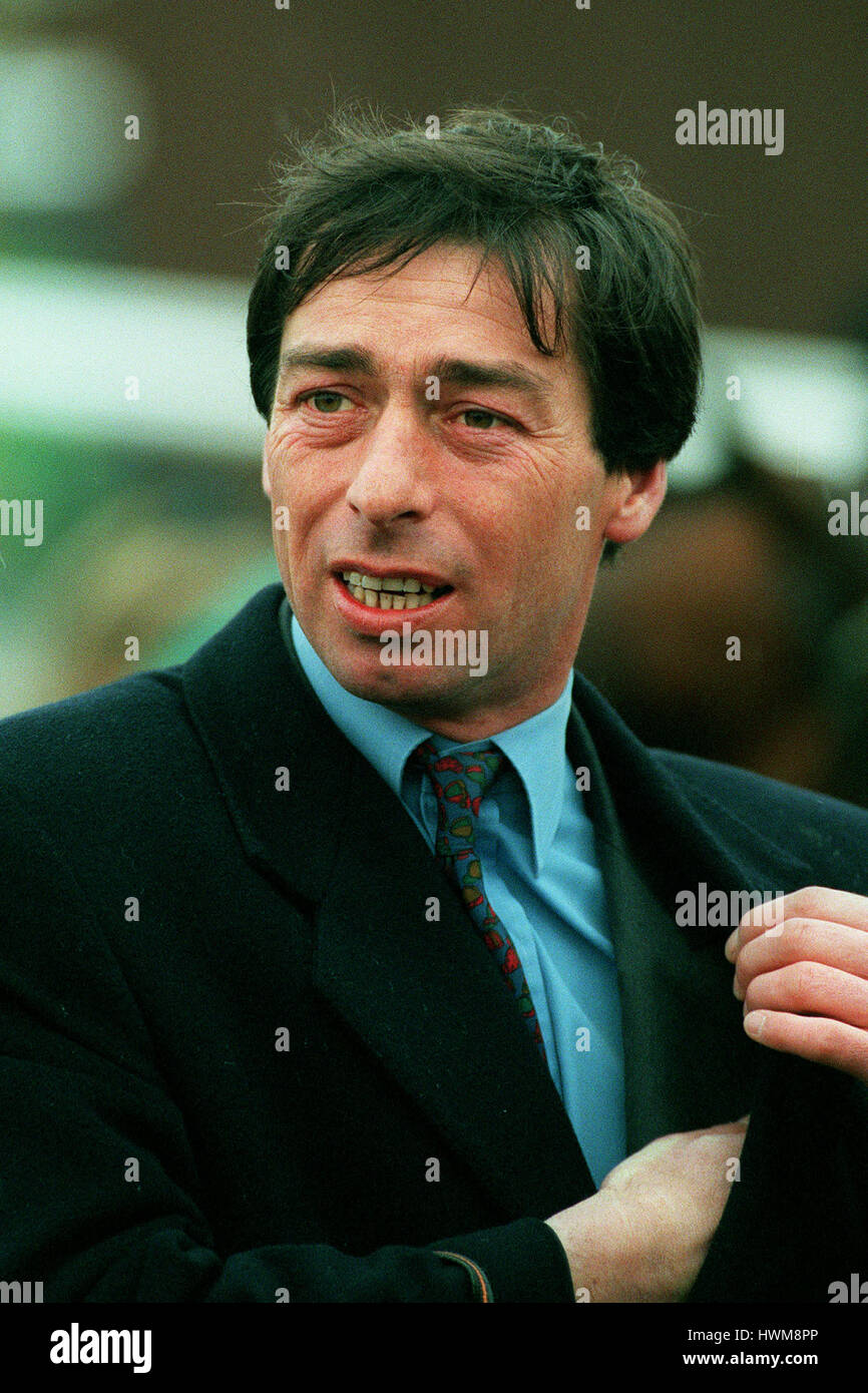 WILLIAM JARVIS corsa di cavalli TRAINER 17 Aprile 1998 Foto Stock