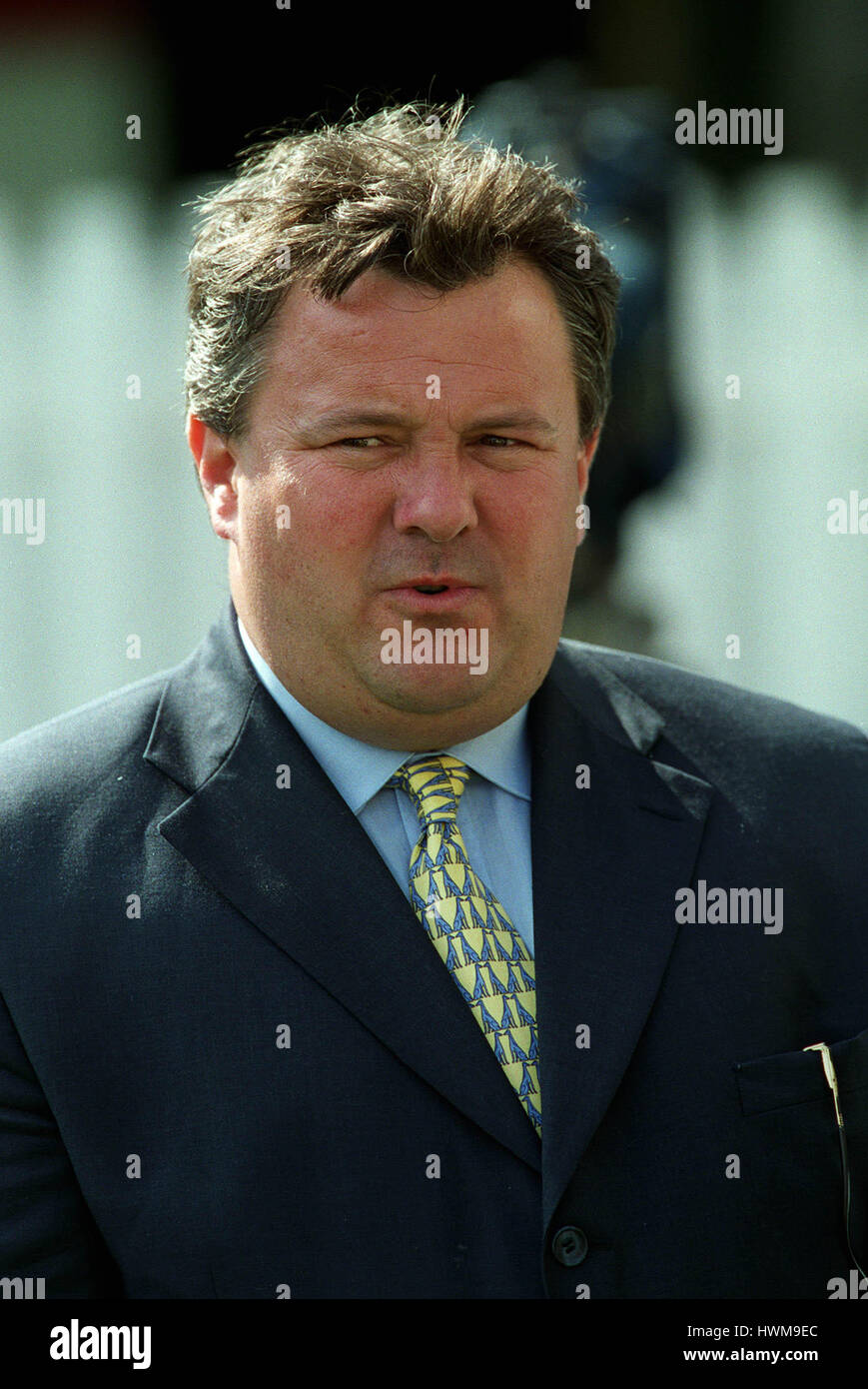 PETER CHAPPLE-HYAM corsa di cavalli TRAINER 08 Settembre 1999 Foto Stock