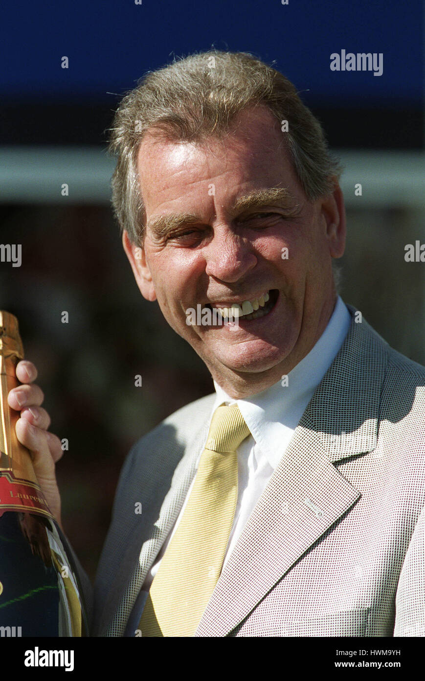 CLIVE BRITTAIN corsa di cavalli TRAINER 09 Settembre 1999 Foto Stock