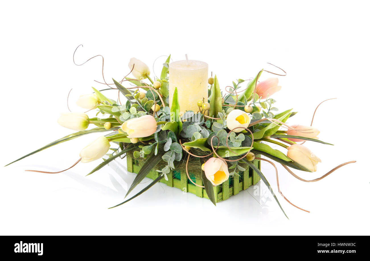 Festive floreale per decorare Foto Stock