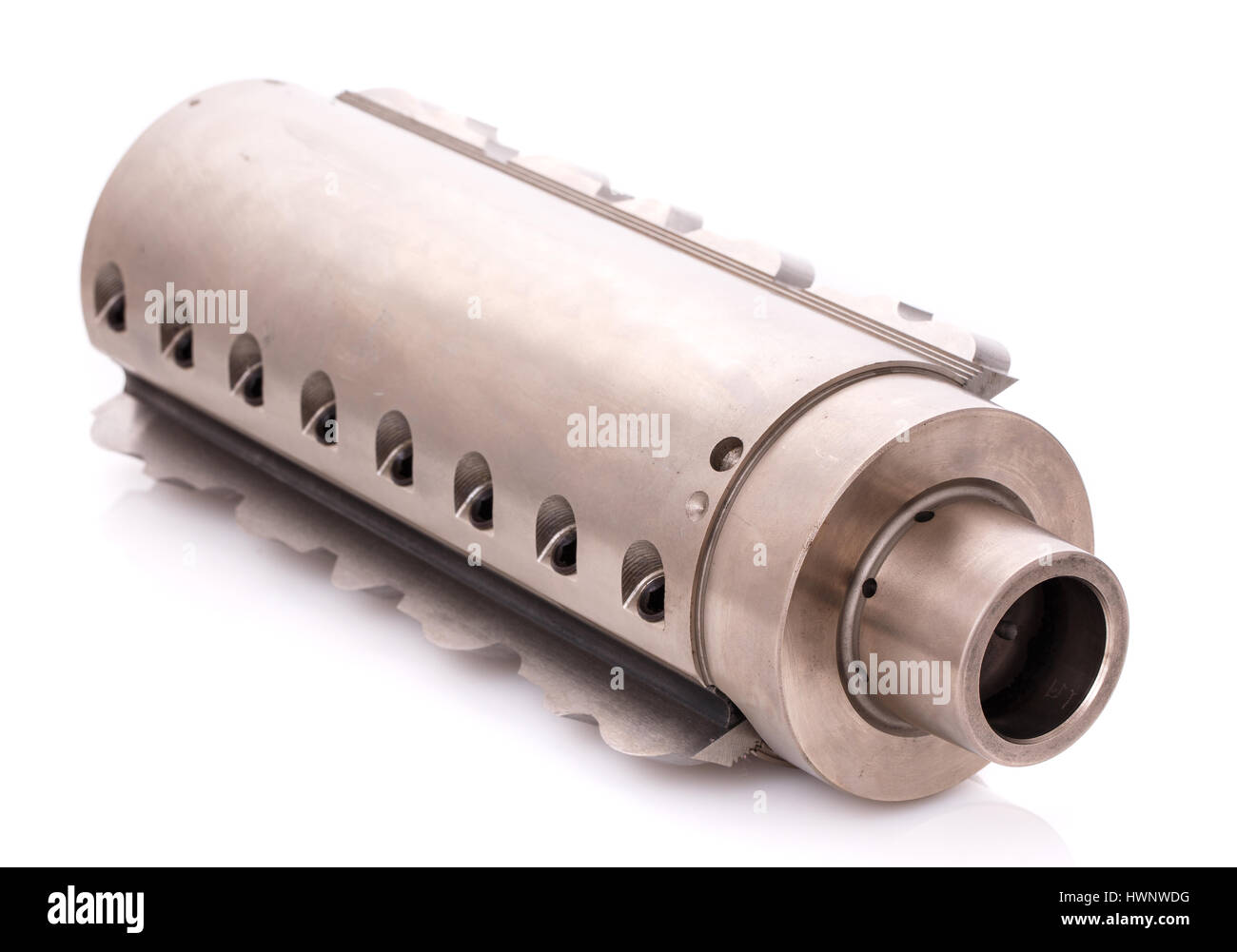 Strumento professionale per la macchina automatica della lavorazione del legno. fresa Foto Stock