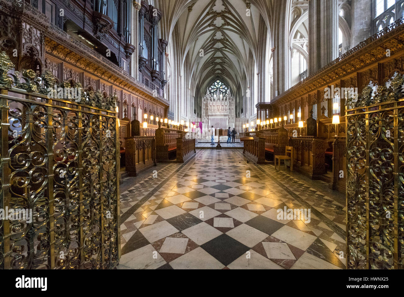Cattedrale di Bristol Foto Stock