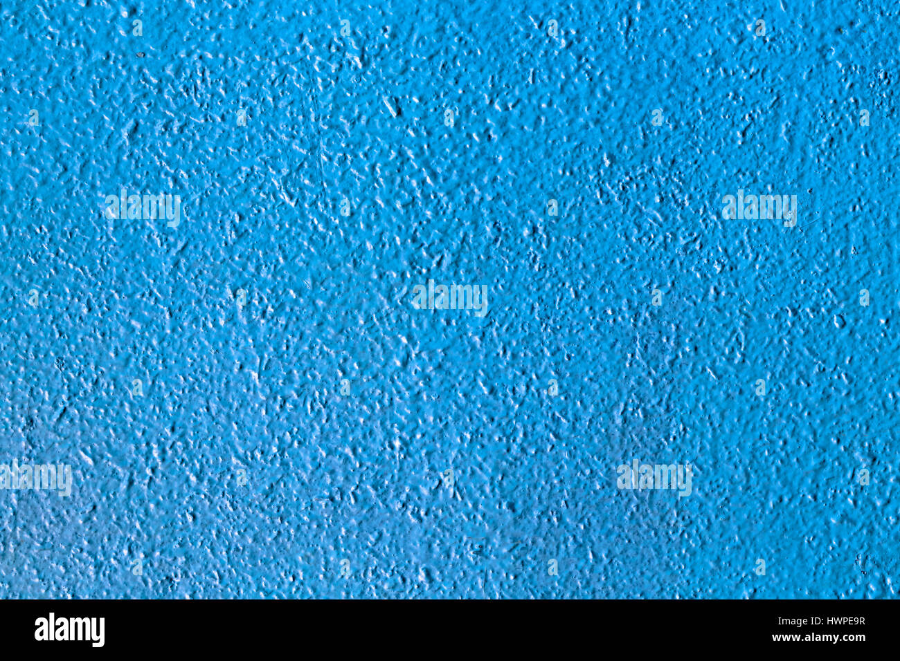 Texture insolito sfondo blu fotografato nel piano orizzontale. Foto Stock