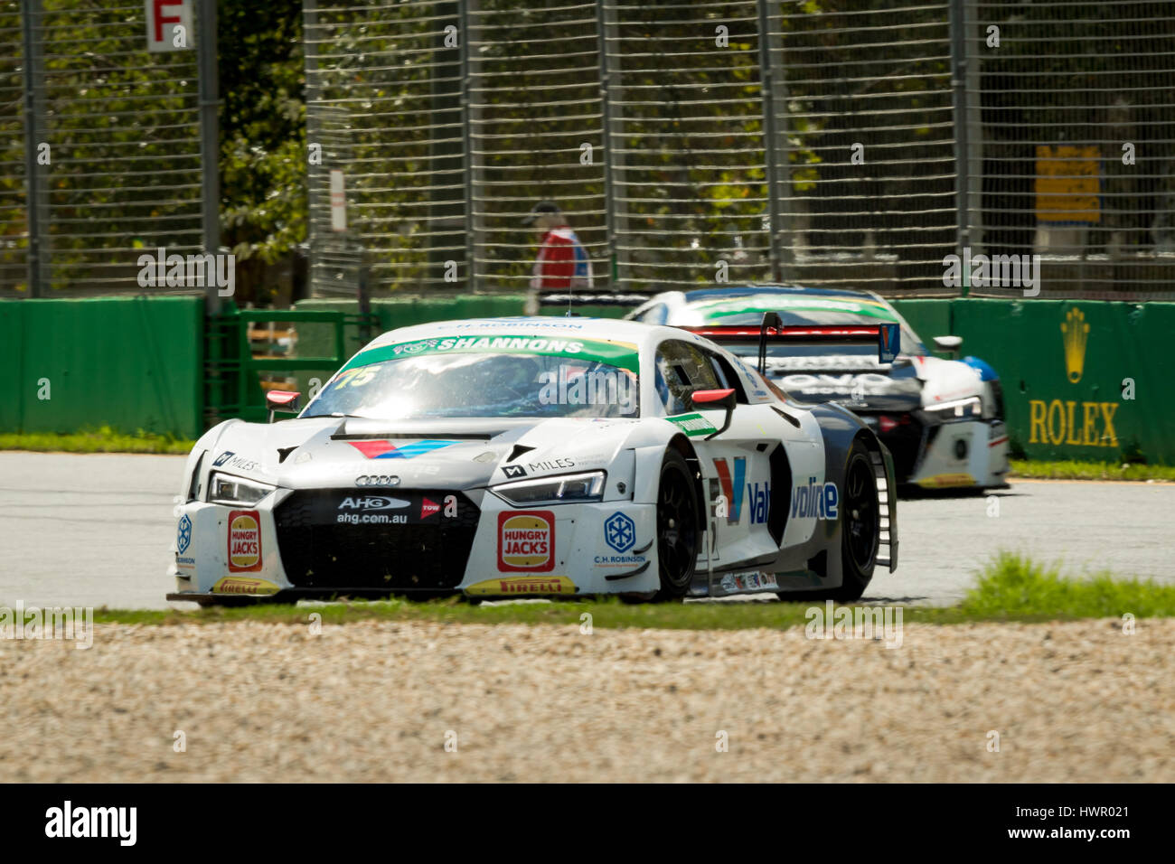 Melbourne, Australia. 23 Mar, 2017. Australian GT pratica durante il 2017 Formula 1 Rolex Australian Grand Prix, Australia il 23 marzo 2017. Credito: Dave Hewison sport/Alamy Live News Foto Stock