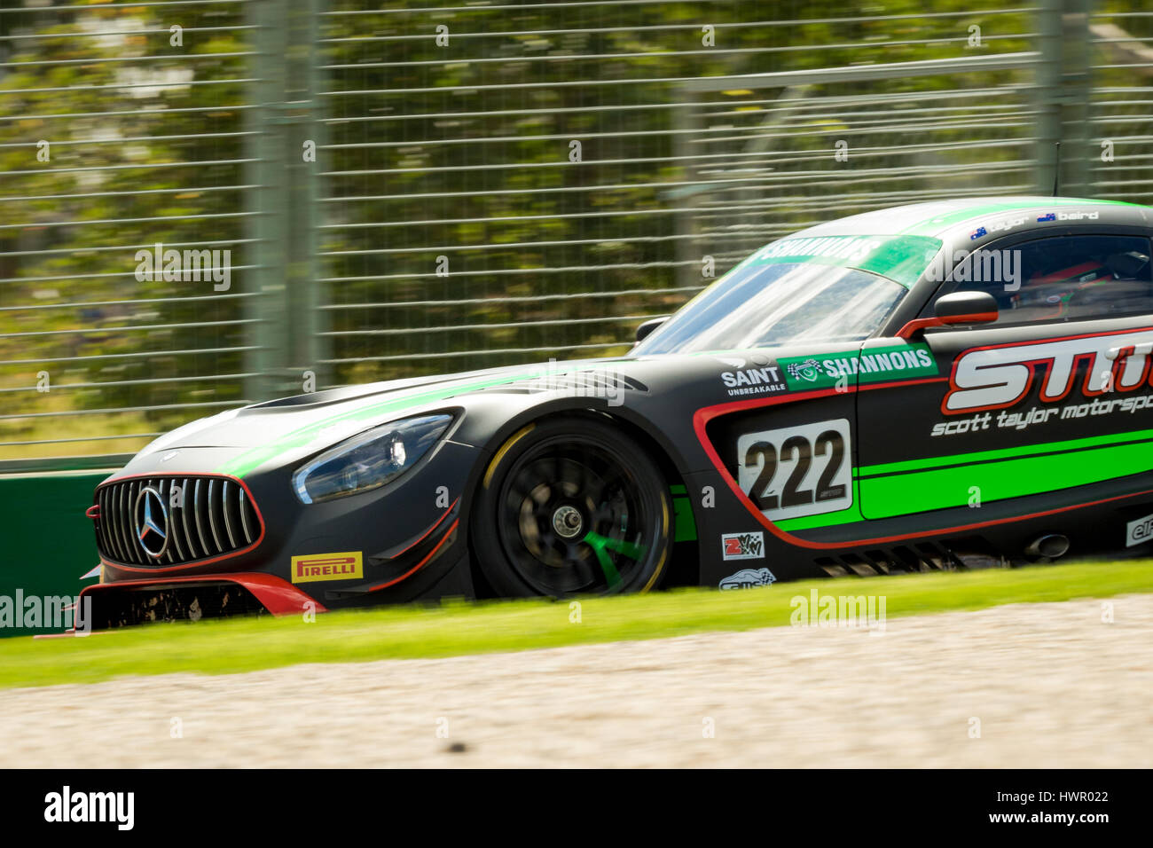Melbourne, Australia. 23 Mar, 2017. Australian GT pratica durante il 2017 Formula 1 Rolex Australian Grand Prix, Australia il 23 marzo 2017. Credito: Dave Hewison sport/Alamy Live News Foto Stock