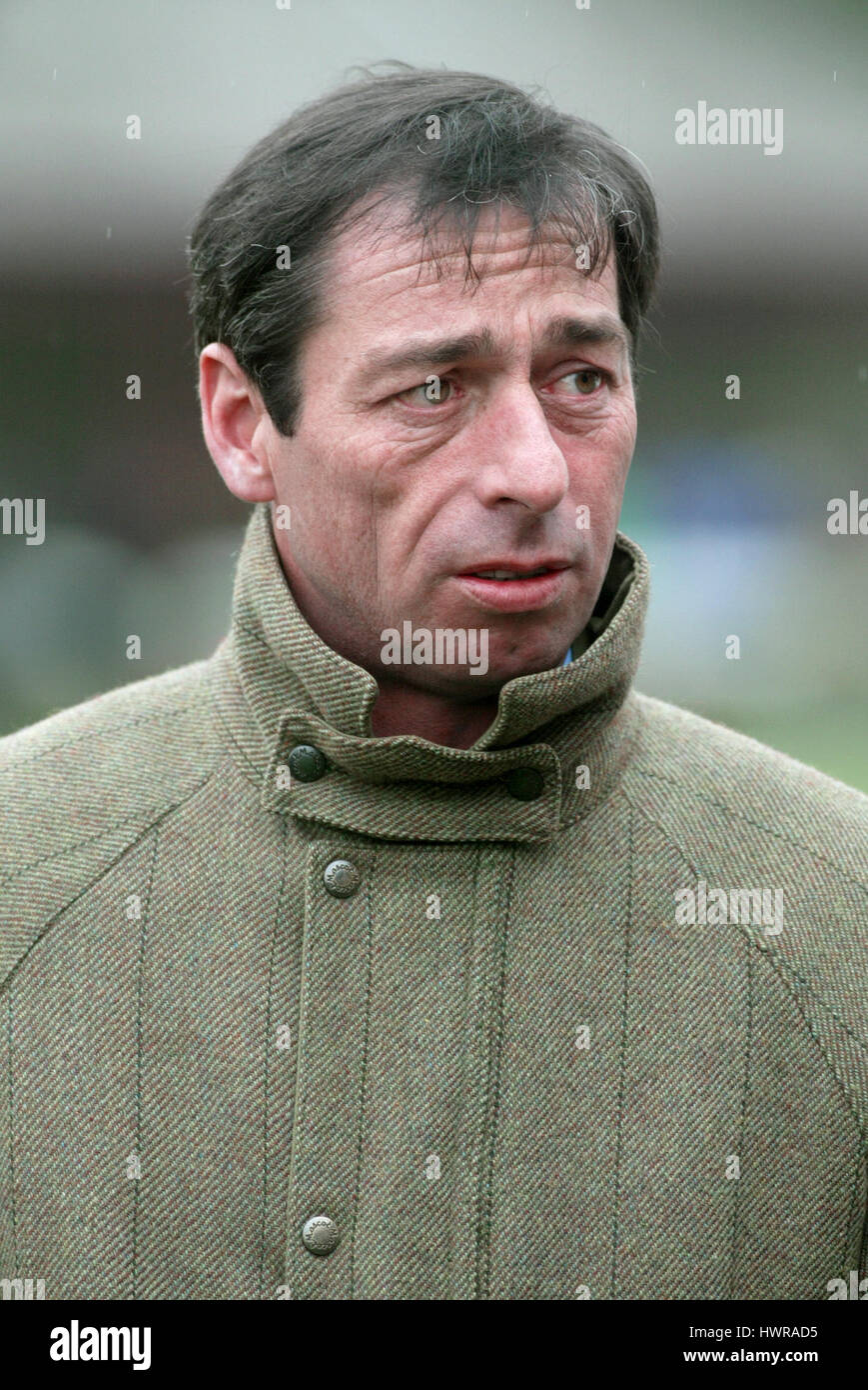 WILLIAM JARVIS corsa di cavalli TRAINER DONCASTER Doncaster Racecourse 26 Marzo 2004 Foto Stock