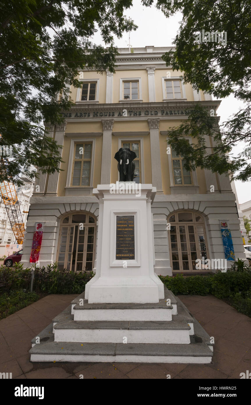 Singapore, architettura coloniale, la Casa delle Arti Foto Stock