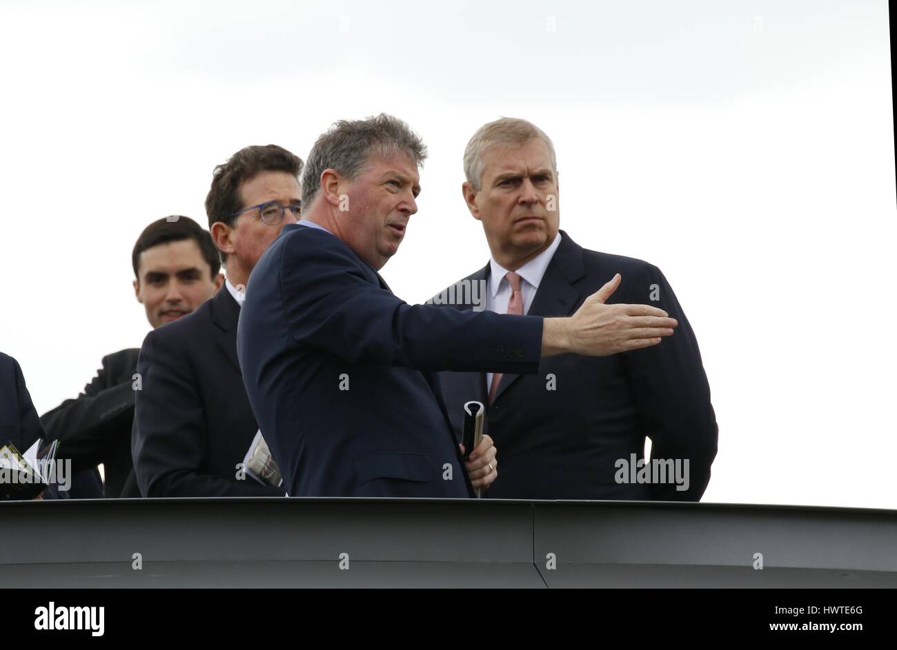 Il principe Andréj DUCA DI YORK YORK RACE COURSE YORK RACECOURSE YORK INGHILTERRA 13 Maggio 2015 Foto Stock