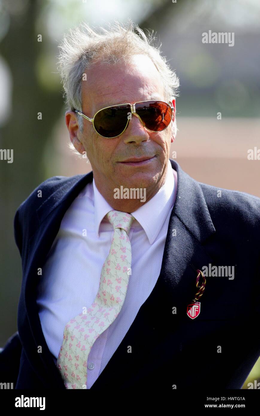HENRY CECIL corsa di cavalli TRAINER ROWLEY MILE NEWMARKET Corso Inghilterra 19 aprile 2007 Foto Stock
