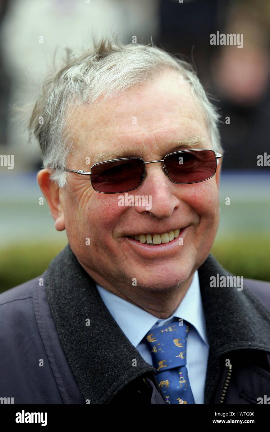 MICHAEL JARVIS corsa di cavalli TRAINER ROWLEY MILE NEWMARKET Corso Inghilterra 19 aprile 2006 Foto Stock
