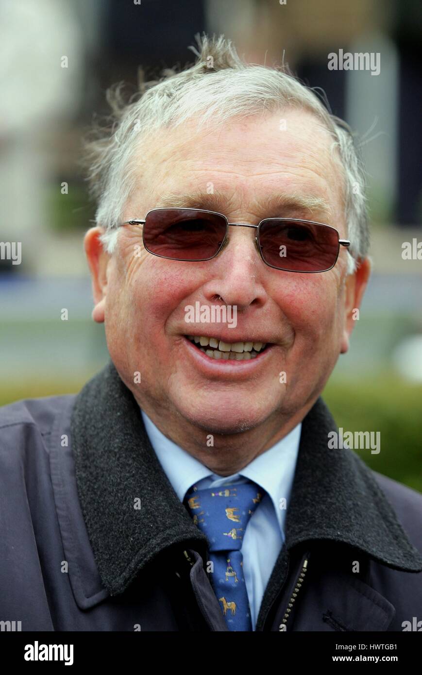 MICHAEL JARVIS corsa di cavalli TRAINER ROWLEY MILE NEWMARKET Corso Inghilterra 19 aprile 2006 Foto Stock