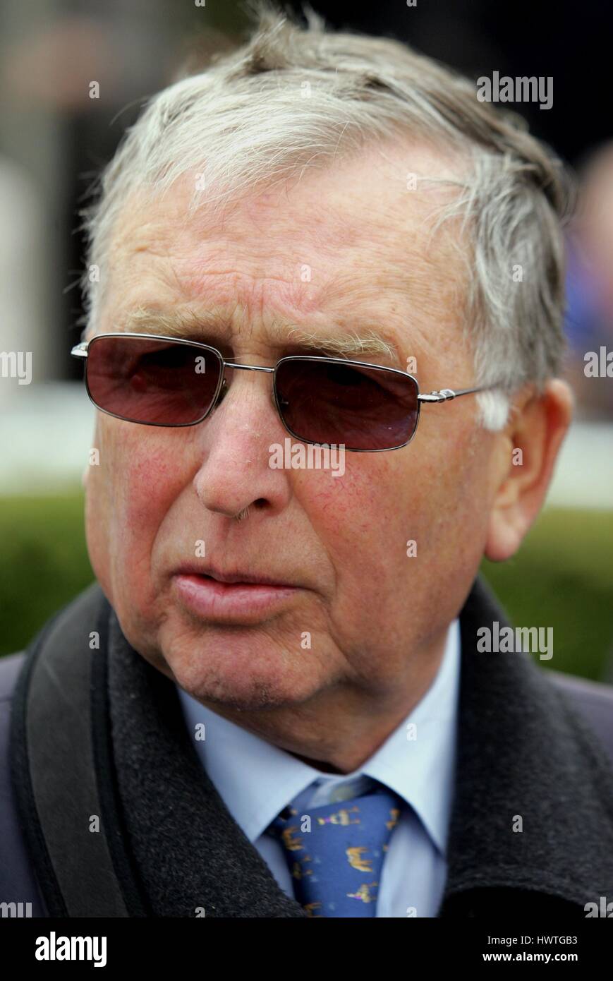MICHAEL JARVIS corsa di cavalli TRAINER ROWLEY MILE NEWMARKET Corso Inghilterra 19 aprile 2006 Foto Stock