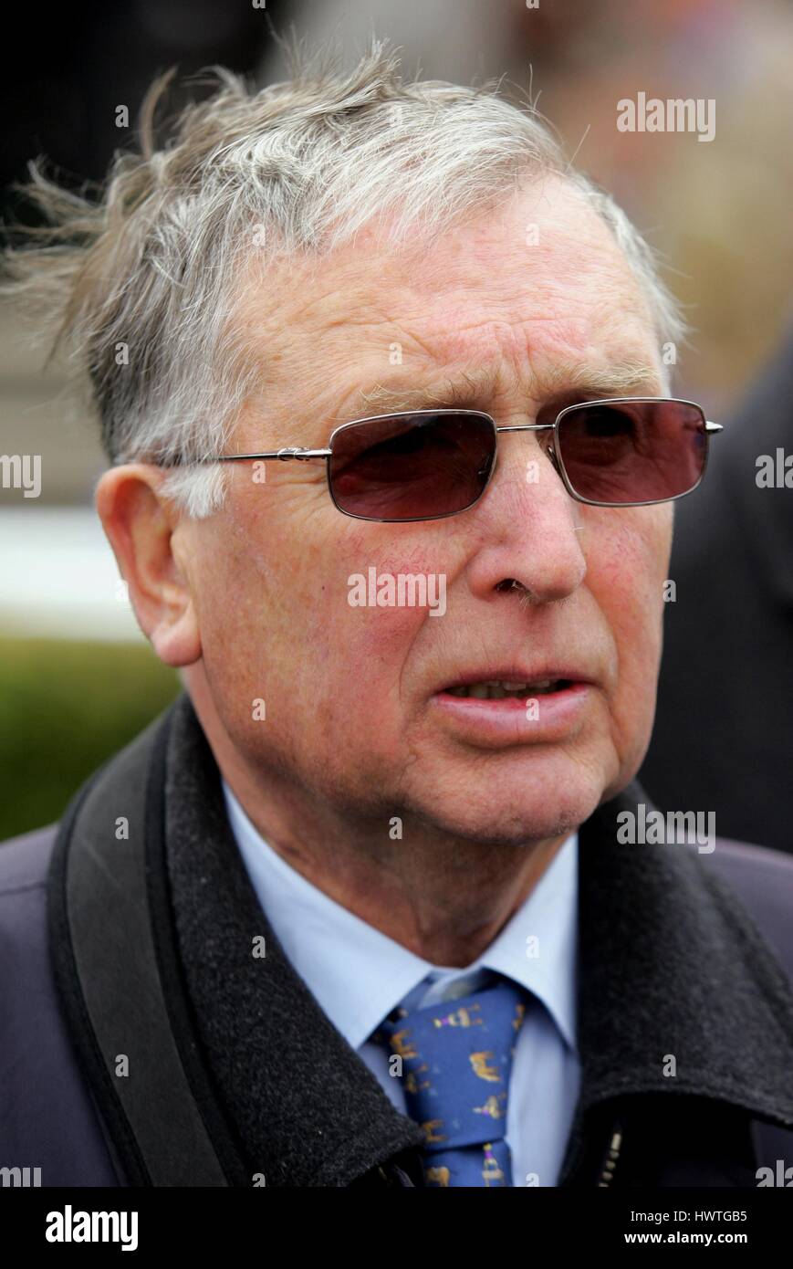 MICHAEL JARVIS corsa di cavalli TRAINER ROWLEY MILE NEWMARKET Corso Inghilterra 19 aprile 2006 Foto Stock