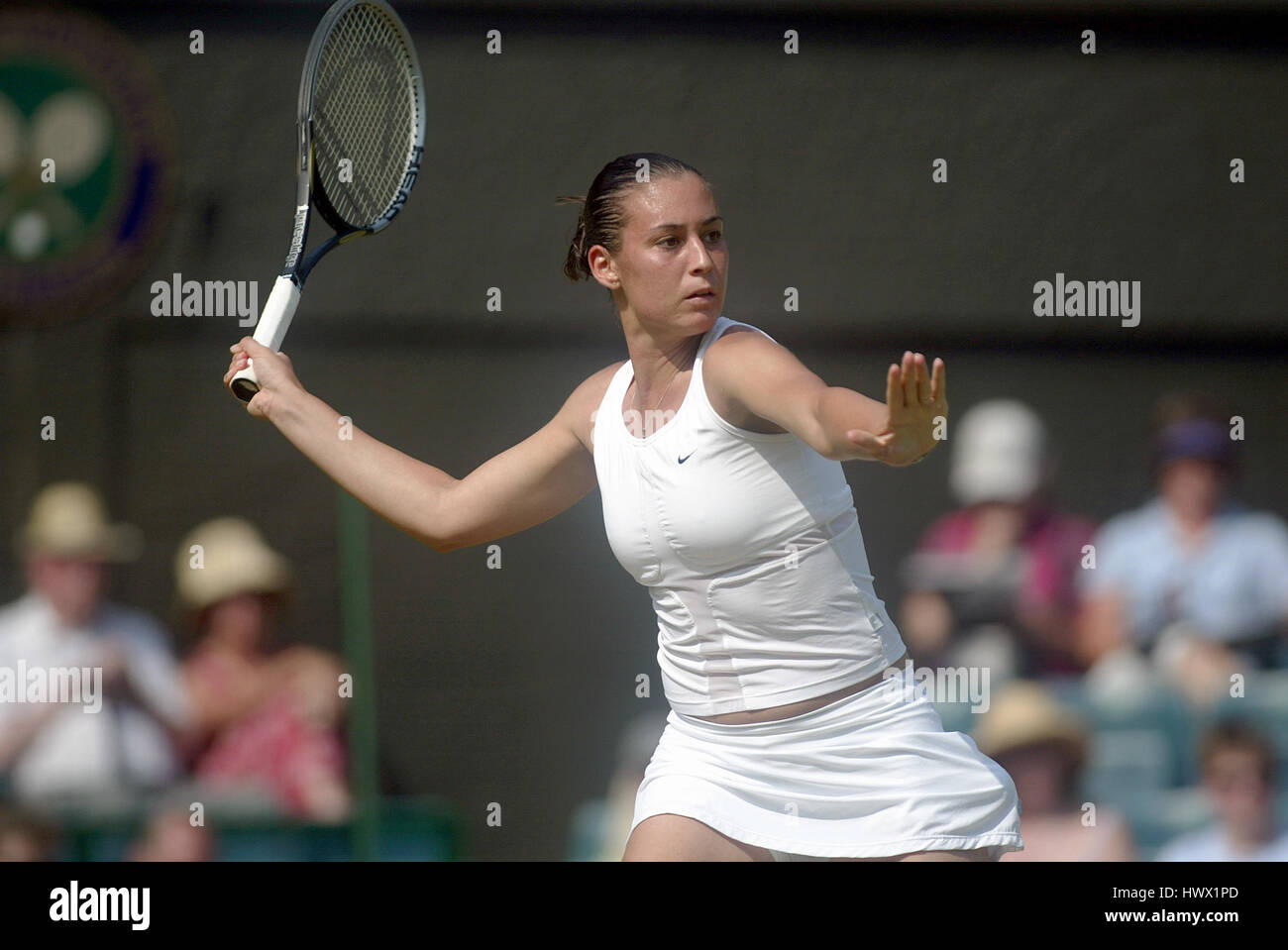 FLAVIA PENNETTA ITALIA WIMBLEDON Londra Inghilterra 26 Giugno 2003 Foto Stock