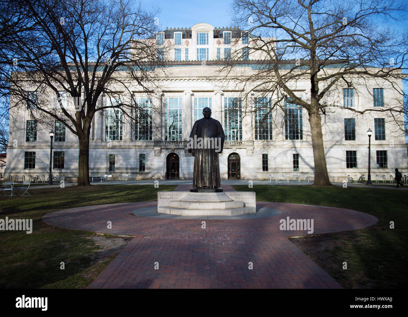 23 marzo 2017: La Ohio State University Library alla Ohio State University. Columbus, Ohio. Brent Clark/Alamy Live News Foto Stock
