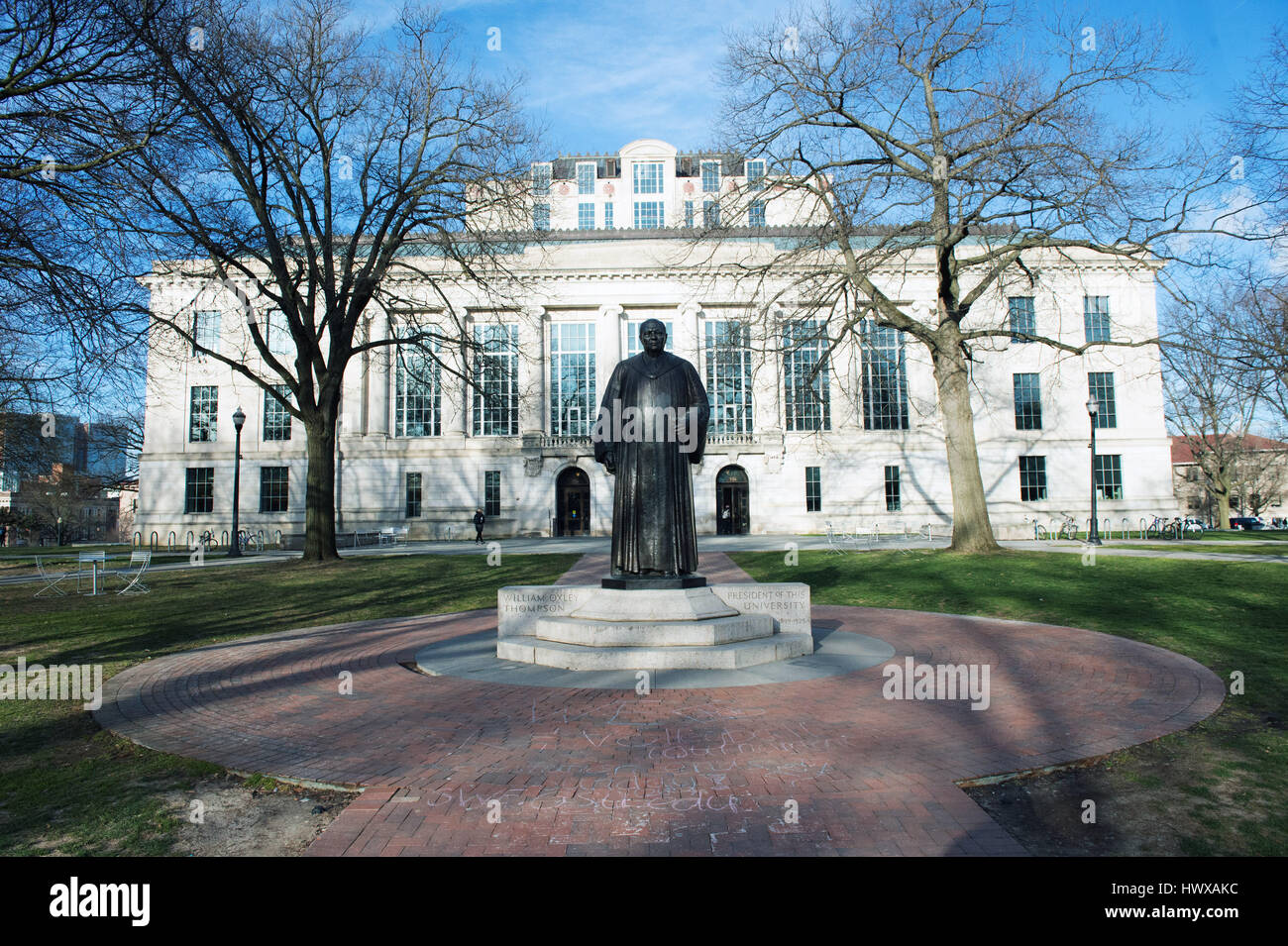 23 marzo 2017: La Ohio State University Library alla Ohio State University. Columbus, Ohio. Brent Clark/Alamy Live News Foto Stock