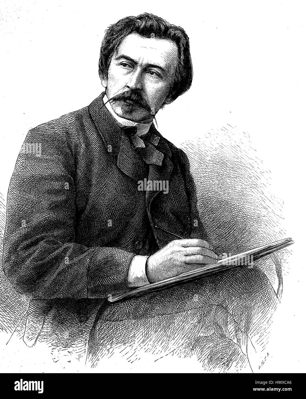 Herbert Koenig anche Heribert Koenig, 1820 a Dresda - 13 giugno 1876 in Niederloessnitz, era un artista tedesco, Illustrator e acquerello pittore, la Germania, la riproduzione di una immagine, la xilografia a partire dall'anno 1881, digitale migliorata Foto Stock