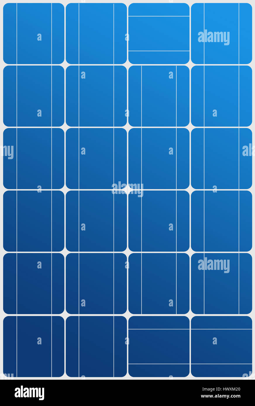 Illustrazione di blu pannello solare pattern texture Foto stock - Alamy