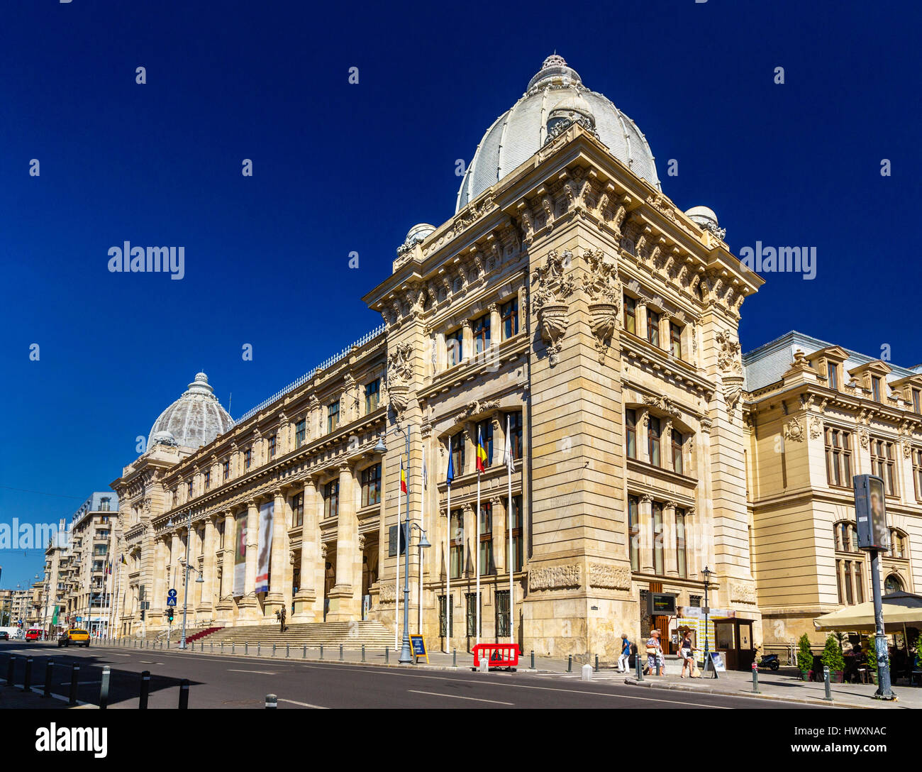 Museo Nazionale di Storia rumena a Bucarest Foto Stock