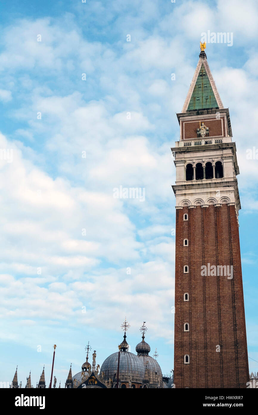 Campanile di San Marco, Venezia Foto Stock