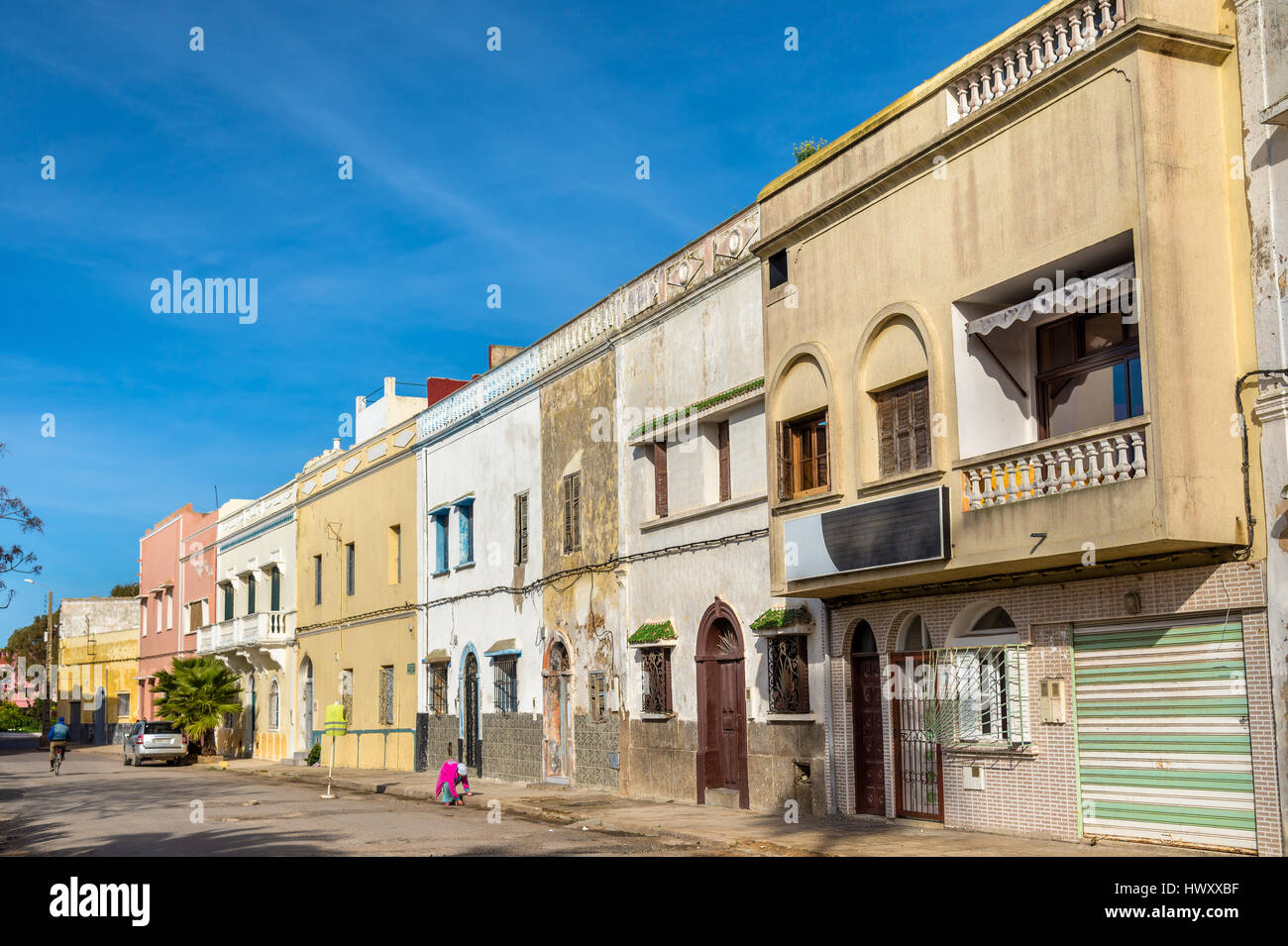 Immobili in El Jadida, Marocco Foto Stock